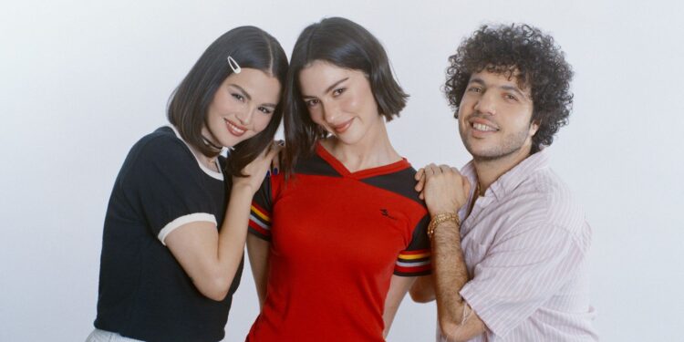 SELENA GOMEZ, BENNY BLANCO AND GRACIE ABRAMS