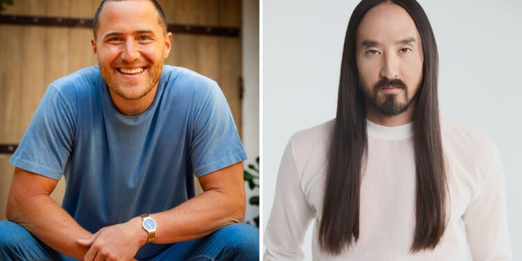 Mike Posner, Steve Aoki